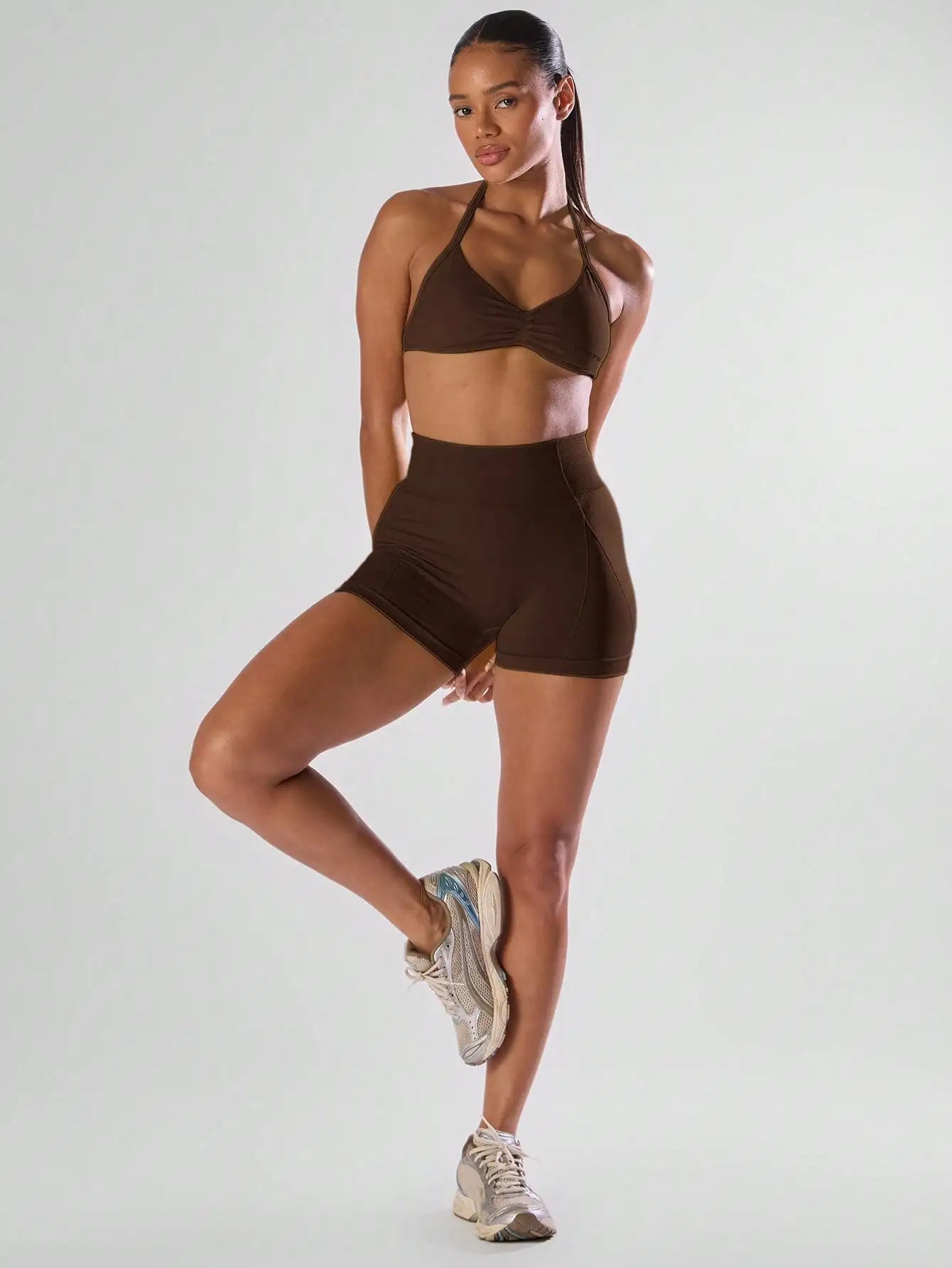 Musera Sport High Waist Shorts For Workout And Yoga Fitness