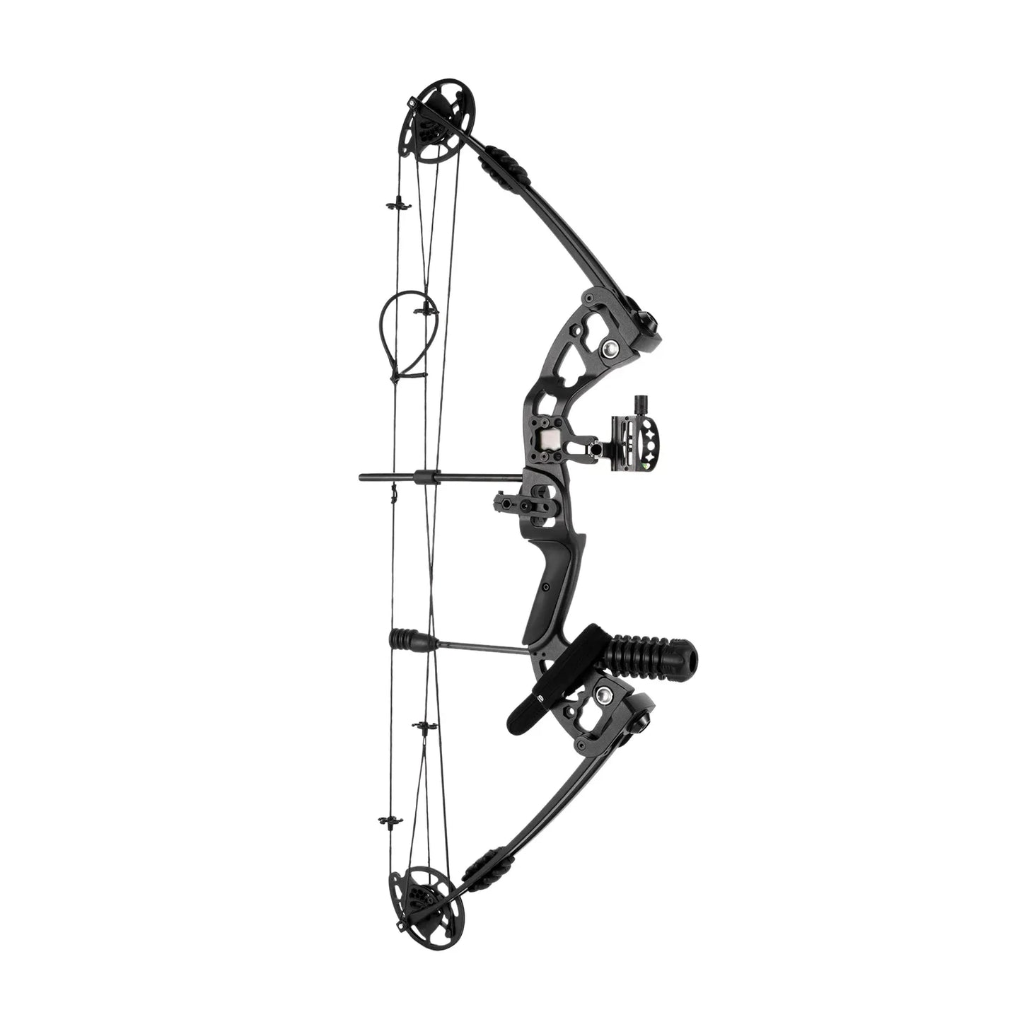 Compound Bow With Adjustable Draw Weight And 3 Pin Sight