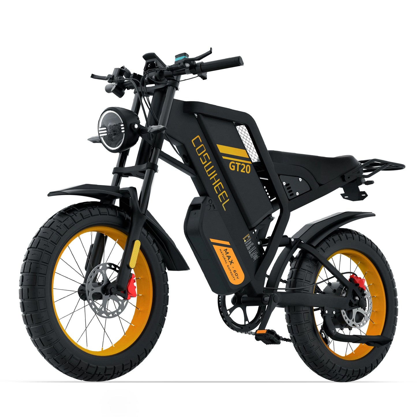 COSWHEEL GT20 Max Electric Motorcycles 2000W Brushless Gearless Motors 60V40AH Lithium Battery Speed 70Kmh Adult Off Road Ebike