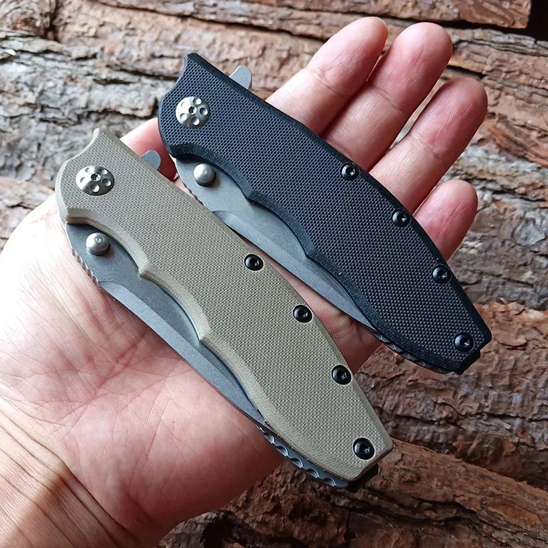 DIY Supplies ZT 0562 Folding Pocket Knife With G10 Handle