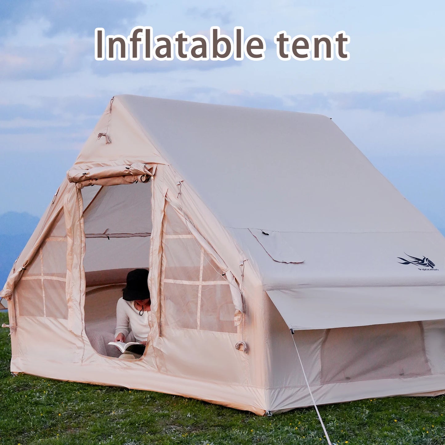 Pakicetus Inflatable Camping Tent With Quick Setup Airframe