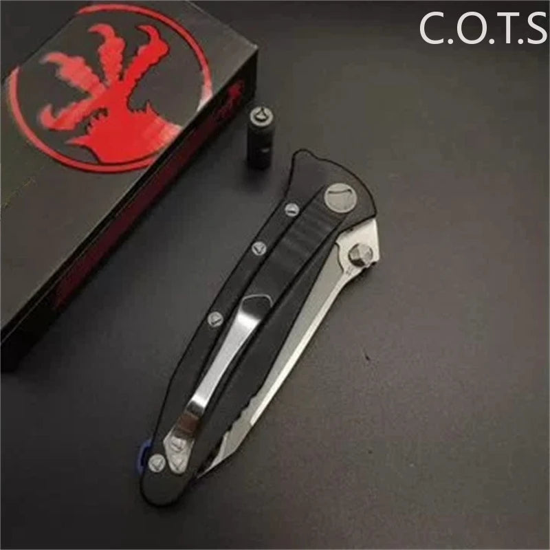 DIY Supplies Socom Delta Folding Pocket Knife D2 Blade G10