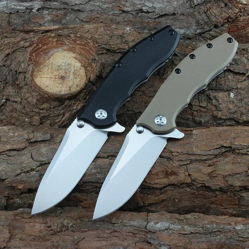 DIY Supplies ZT 0562 Folding Pocket Knife With G10 Handle