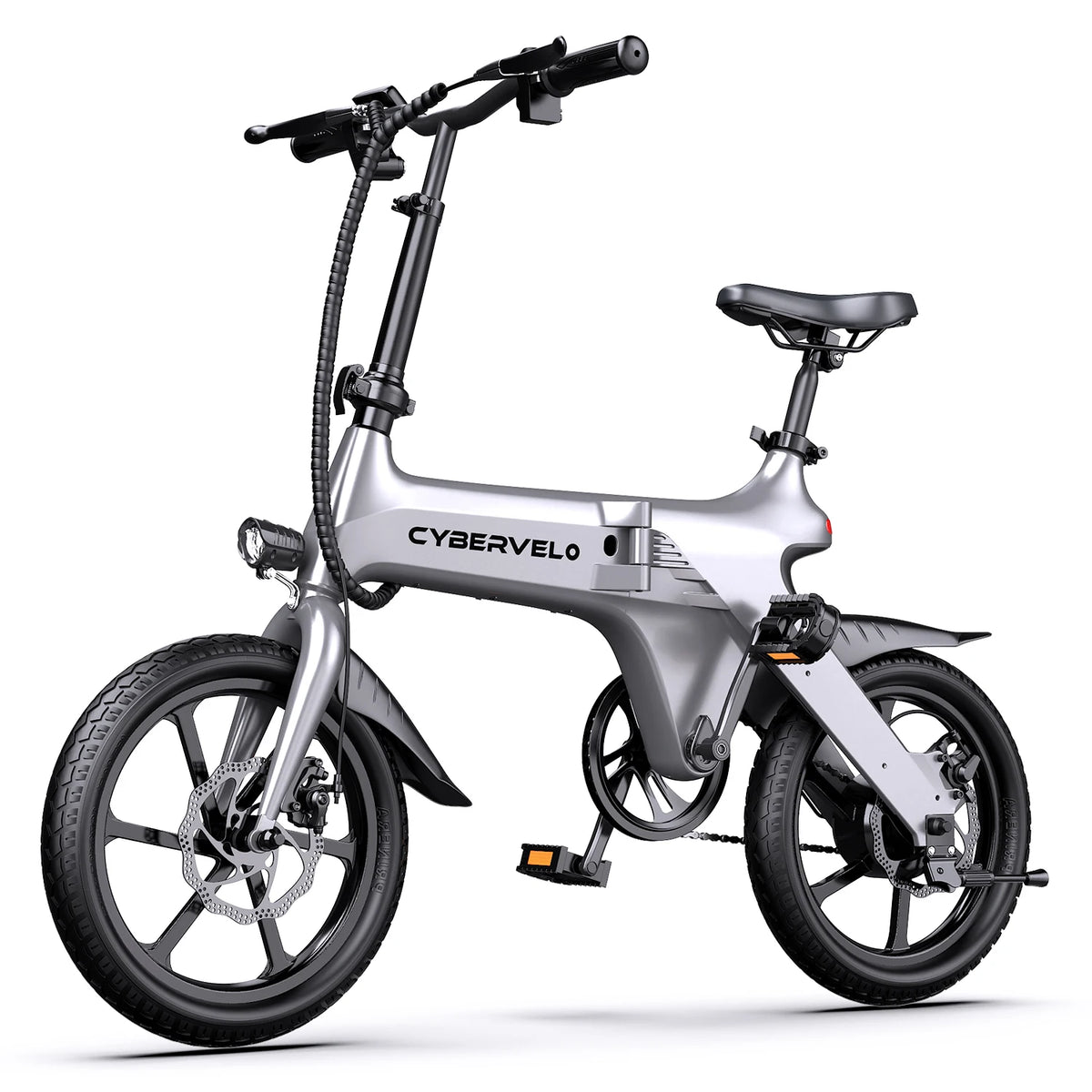 CYBERVELO Foldable Electric Commuter Bike With 500W Peak Motor