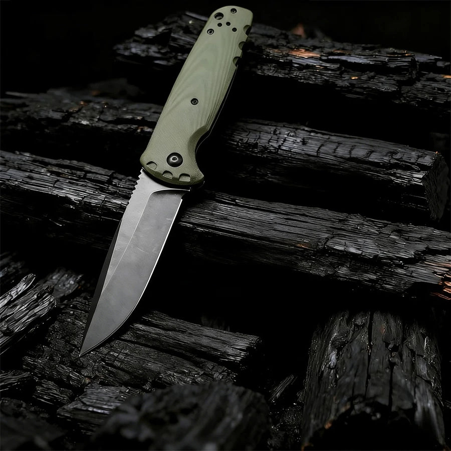 DIY Supplies BM 4300 G10 Folding Knife For Outdoors