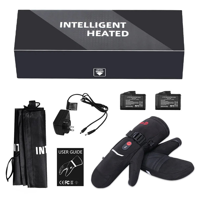 Savior Heat Rechargeable Heated Mittens for Men and Women