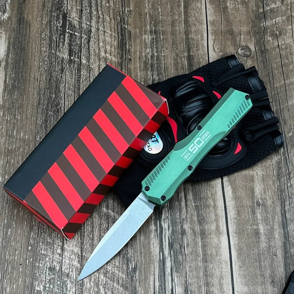 DIY Supplies KS 9000 Folding Knife With D2 Steel Blade Aluminum Handle