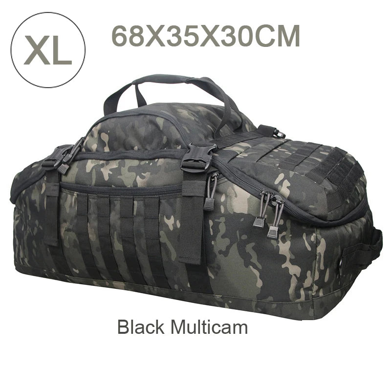 LQARMY Waterproof Travel Duffel Bag Large Capacity