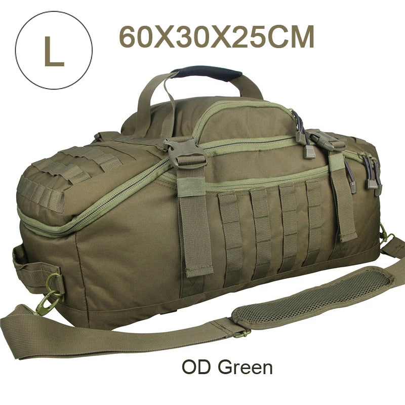 LQARMY Waterproof Travel Duffel Bag Large Capacity