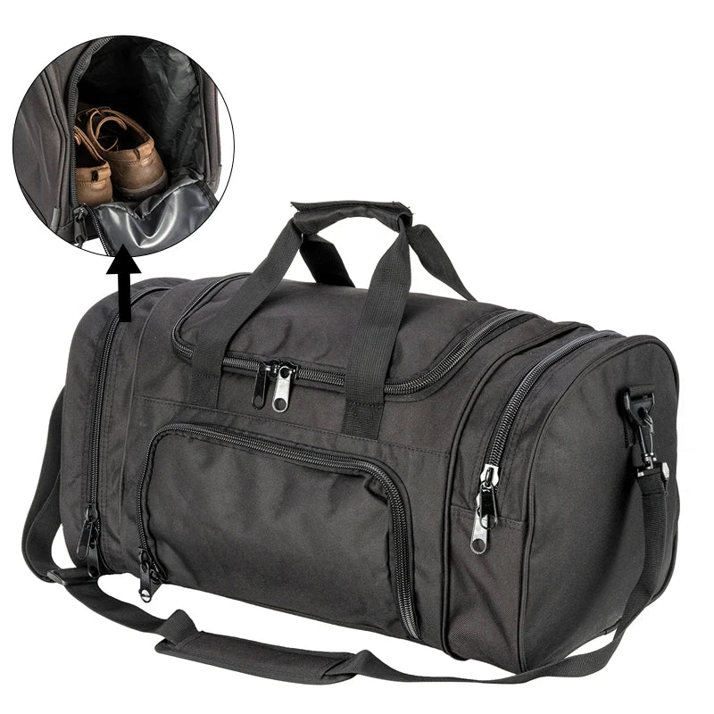 LQARMY Military Tactical Travel Bag For Men Outdoor Sports