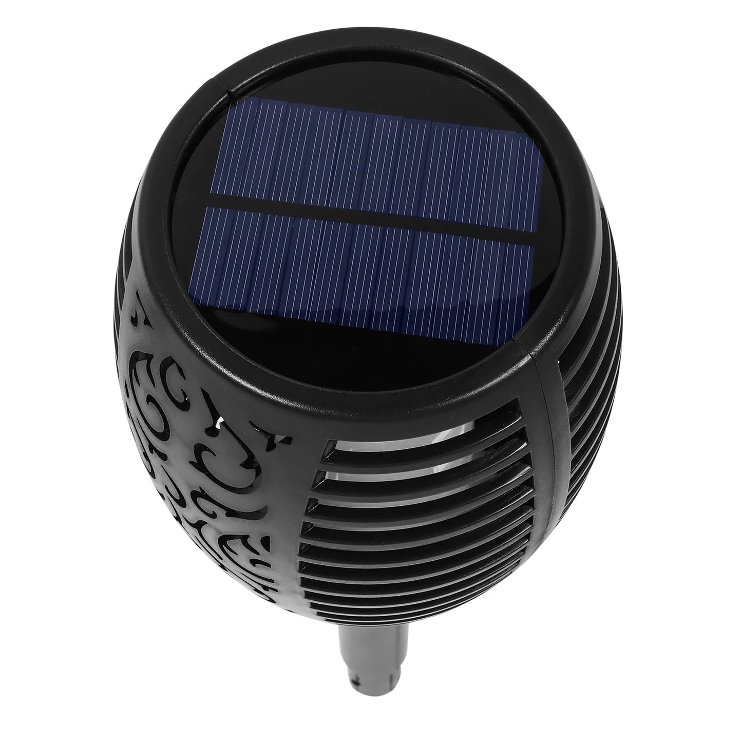 Solar Flame Torch Lights 96 LEDs Waterproof Landscape Pathway