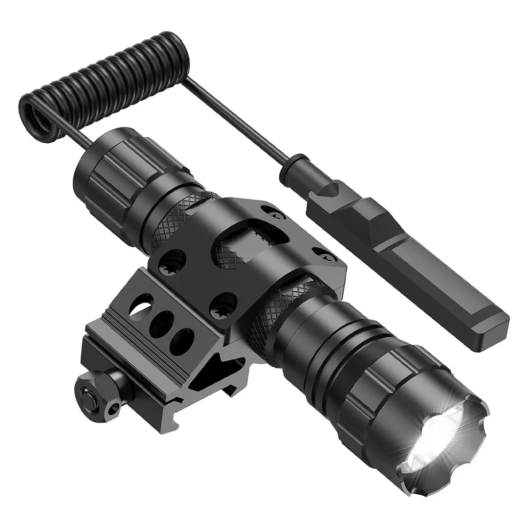 Tactical 1200 Lumen LED Weapon Light With Mlok Picatinny Mount