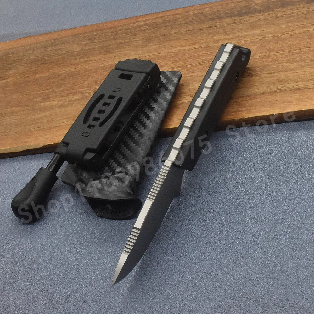 DIY Supplies BM 15017 K Shield Straight Knife 8Cr13Mov G10