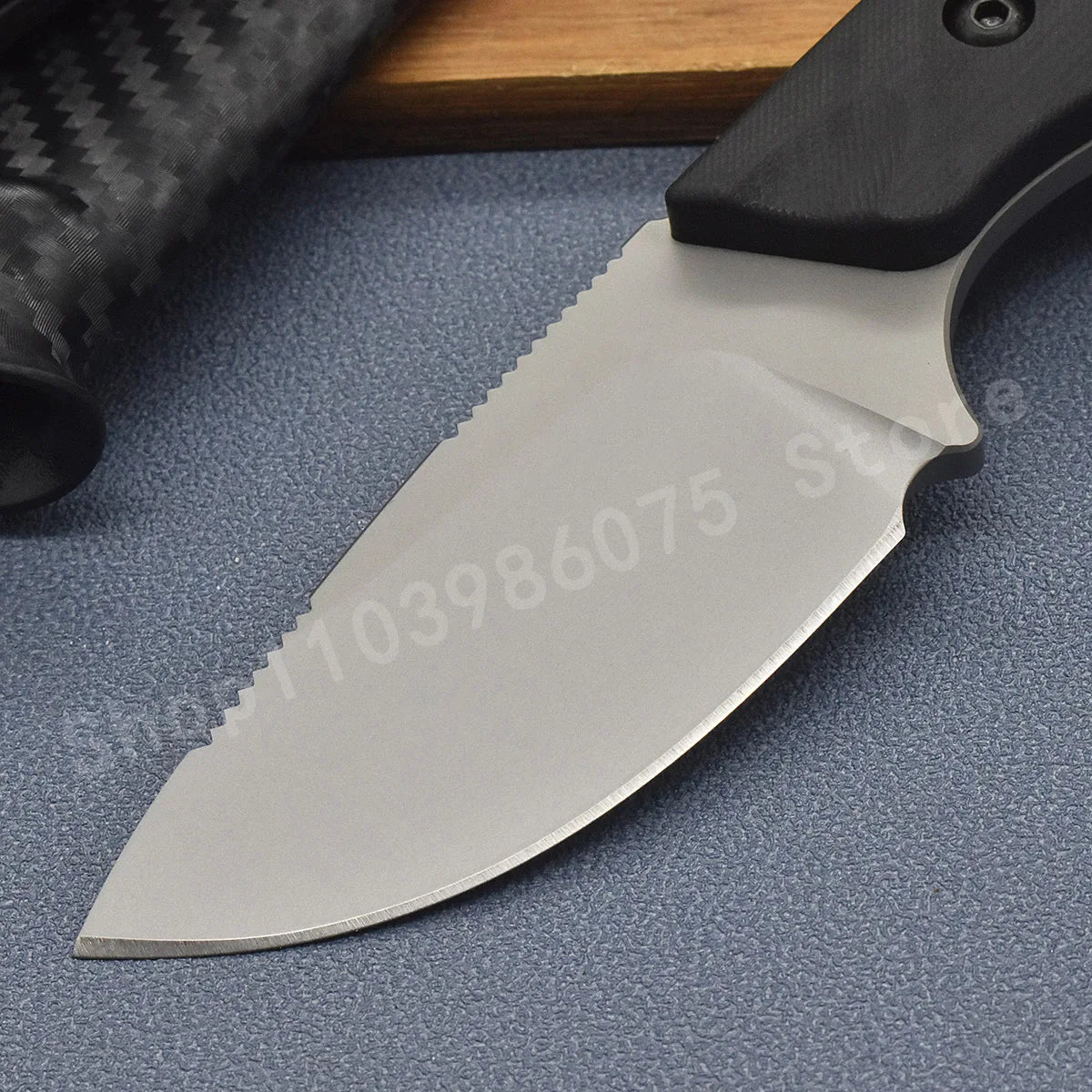 DIY Supplies BM 15017 K Shield Straight Knife 8Cr13Mov G10