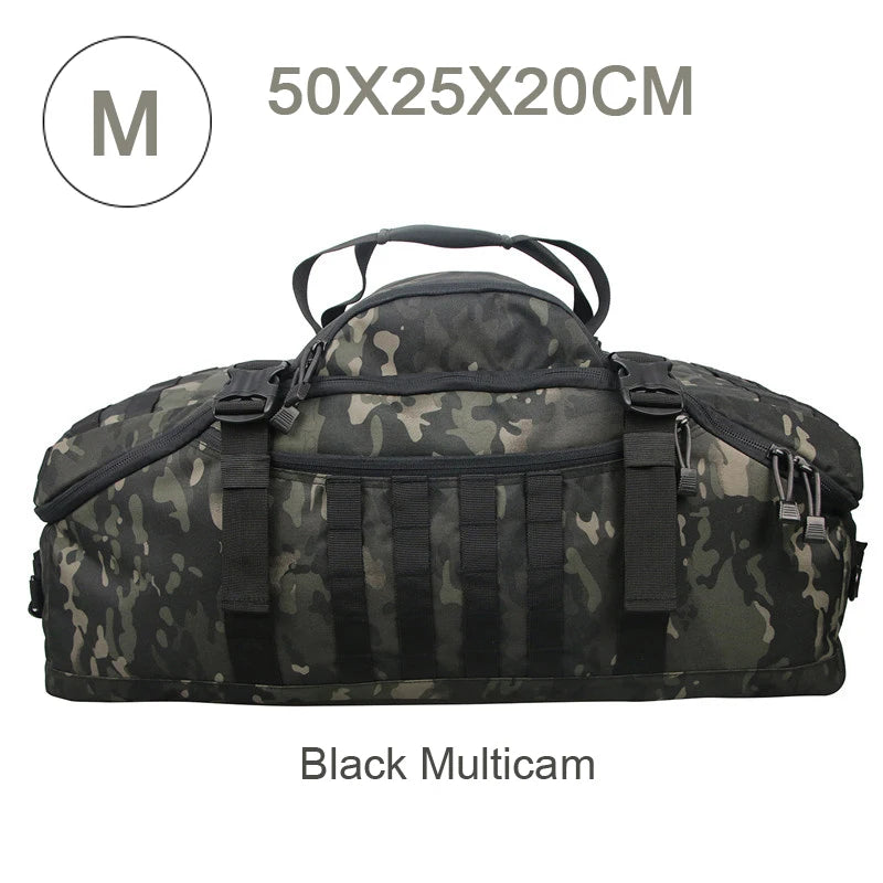 LQARMY Waterproof Travel Duffel Bag Large Capacity