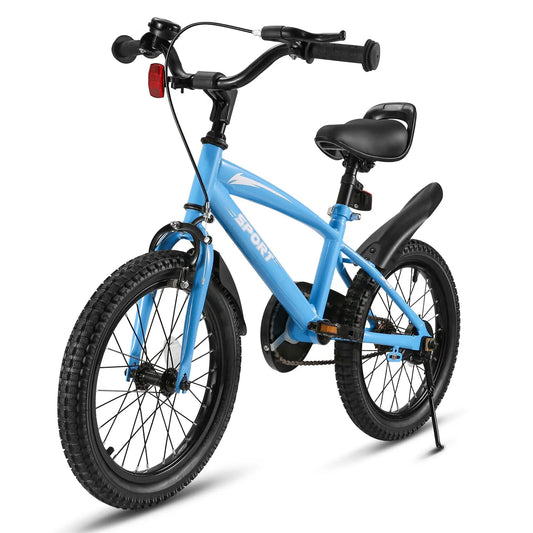 Kids Bike With Training Wheels And Dual Handbrakes
