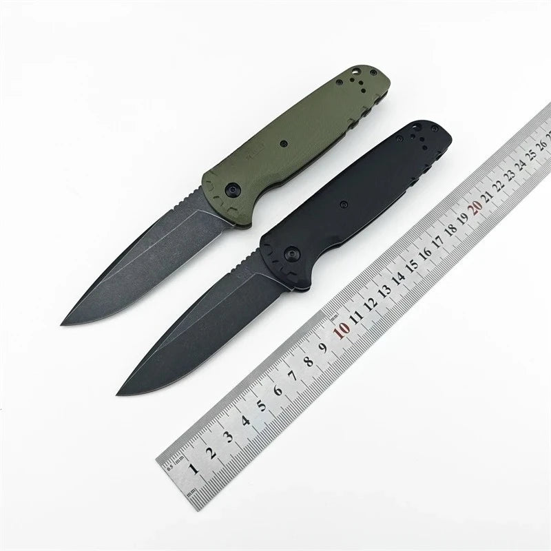 DIY Supplies Outdoor Survival Folding Knife D2 Steel G10 Handle