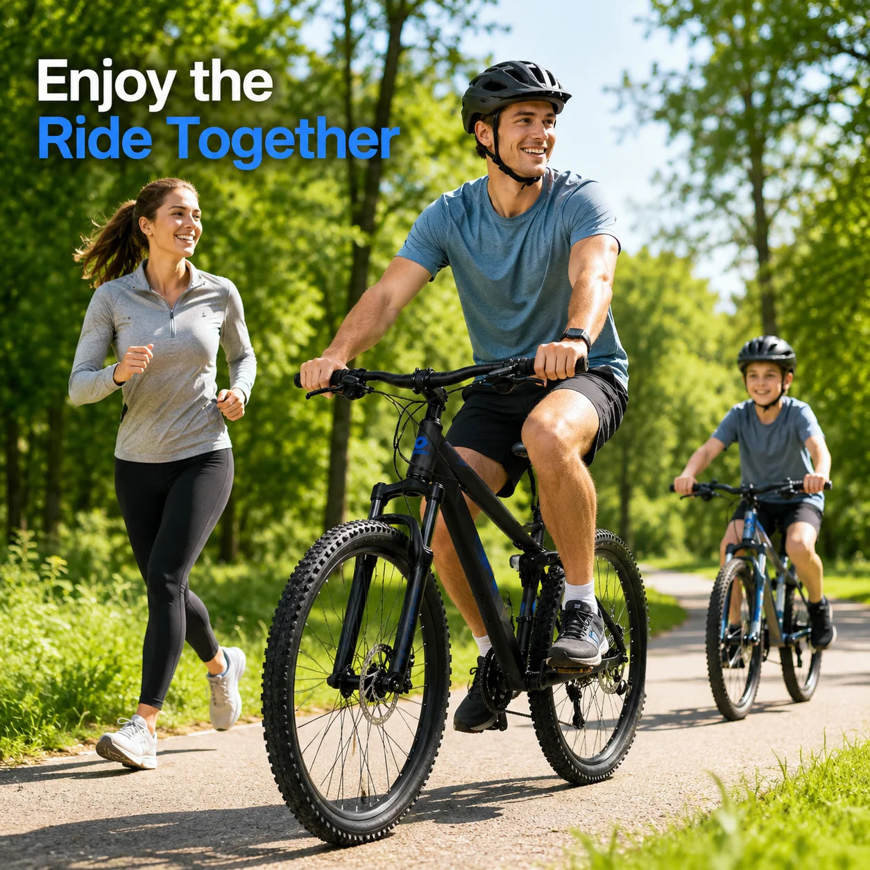 Full Suspension Mountain Bike With 21 Speed Disc Brakes