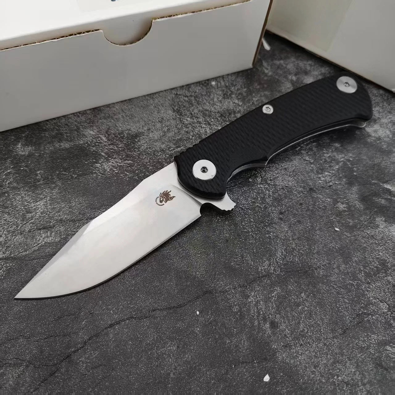 XM18 EDC Folding Knife D2 Steel G10 Handle Survival Outdoor Utility