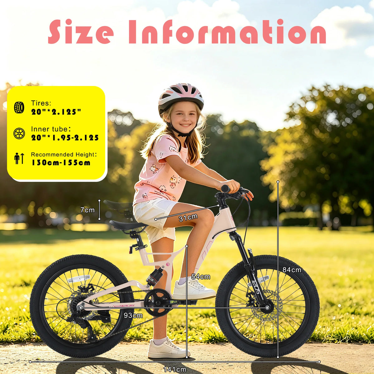 AIVA Knight Full Suspension City Bike With Seven Speed Gearing