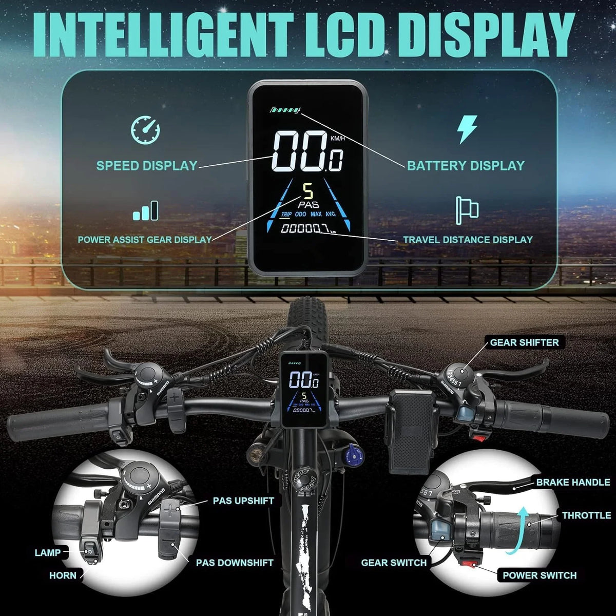 KETELES Adult Electric Bike With 2000W Brushless Motor