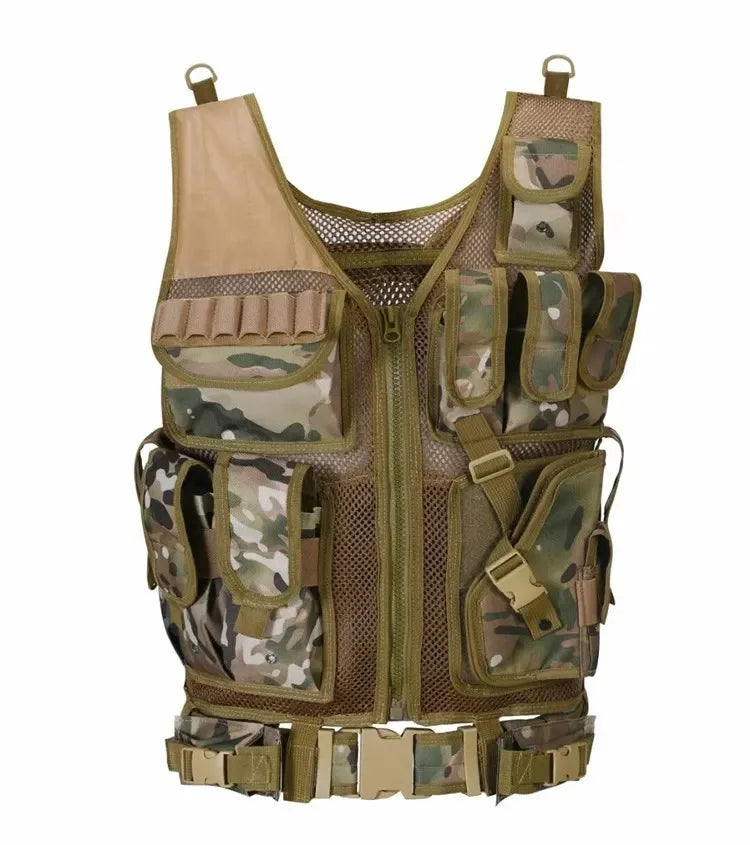 Adjustable Molle Tactical Vest for CS War Games