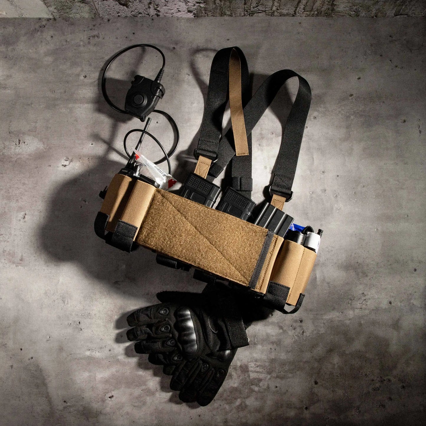 KRYDEX Tactical Ready Chest Rig Low Vis Concealed Carry Vest