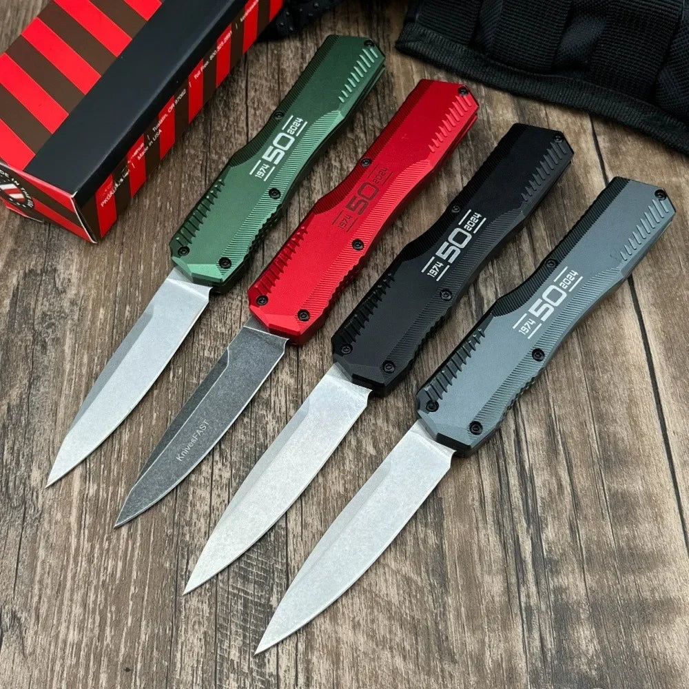DIY Supplies KS 9000 Folding Knife With D2 Steel Blade Aluminum Handle