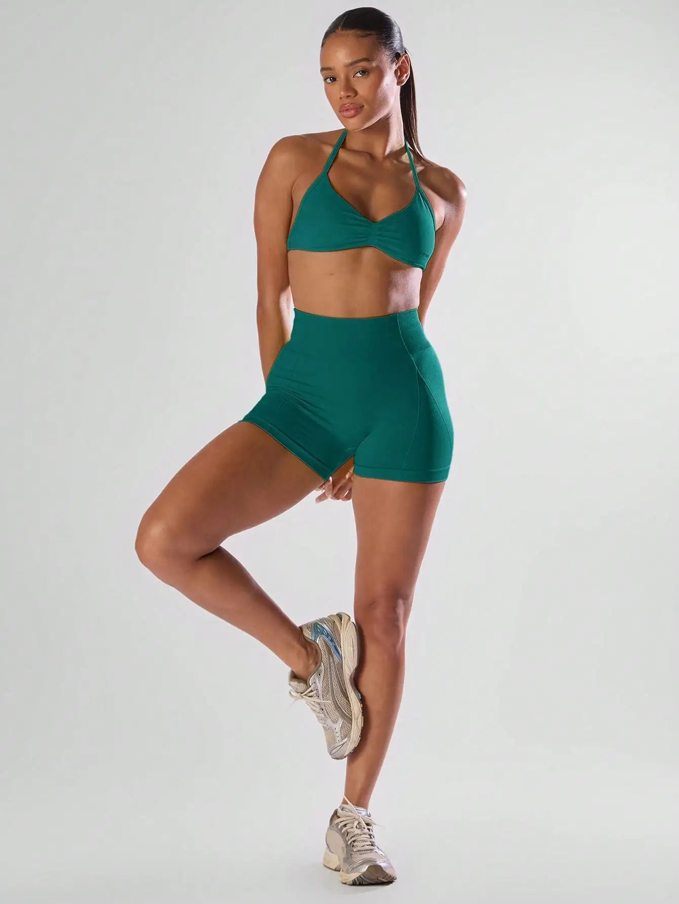 Musera Sport High Waist Shorts For Workout And Yoga Fitness