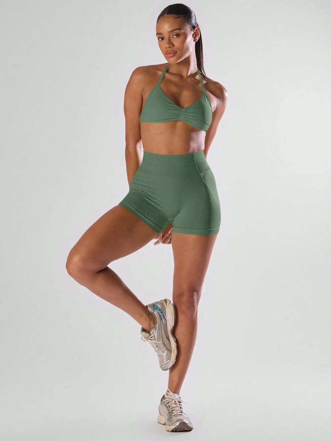 Musera Sport High Waist Shorts For Workout And Yoga Fitness