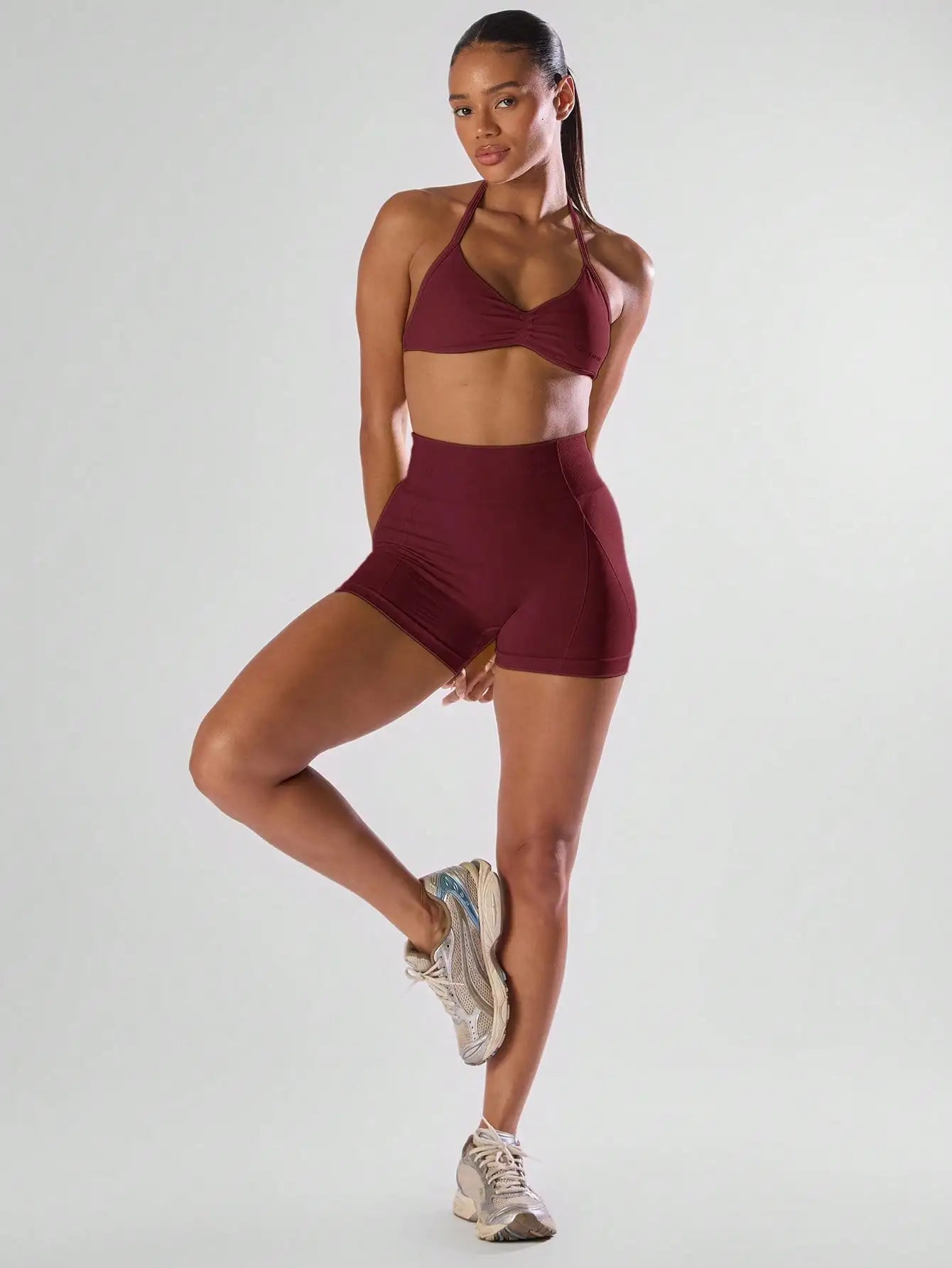Musera Sport High Waist Shorts For Workout And Yoga Fitness
