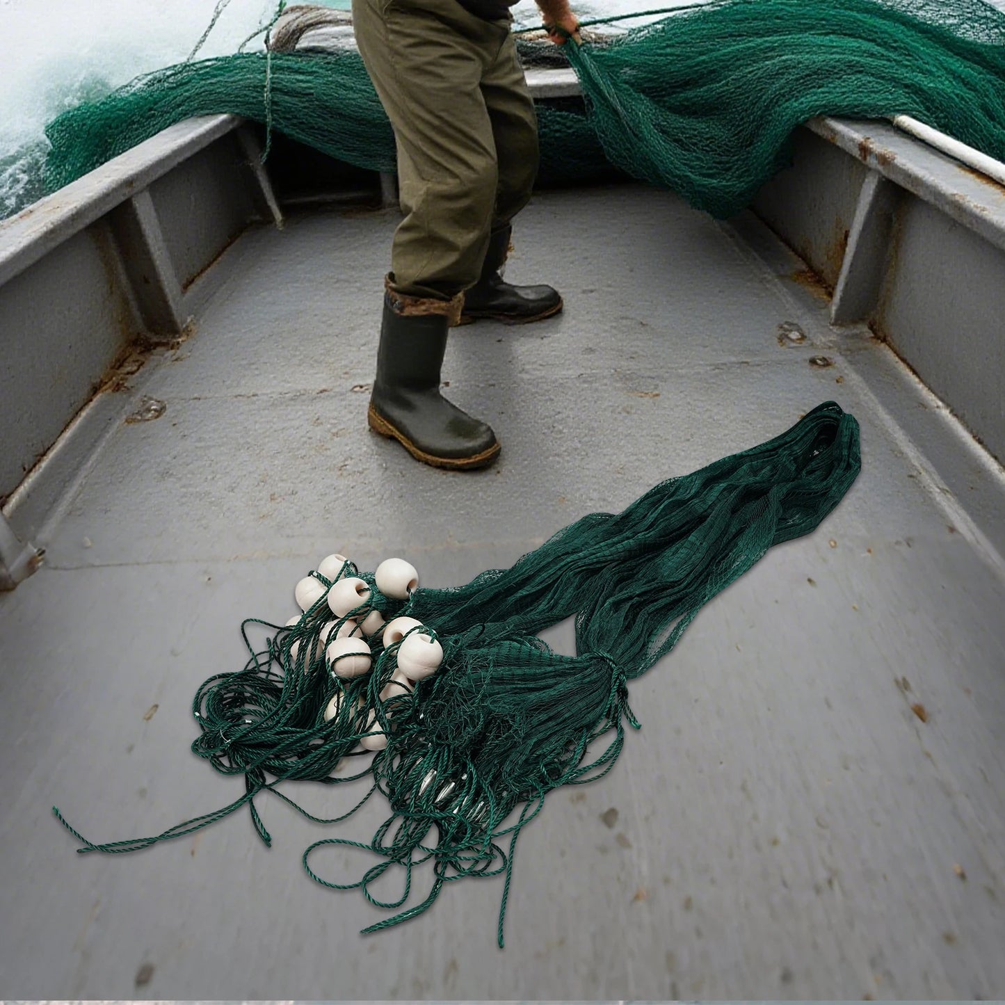 Bymaocar Fishing Net With Weights And Floats For Seining Minnows