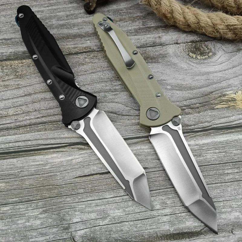 DIY Supplies Folding Pocket Knife With D2 Blade G10 Handle