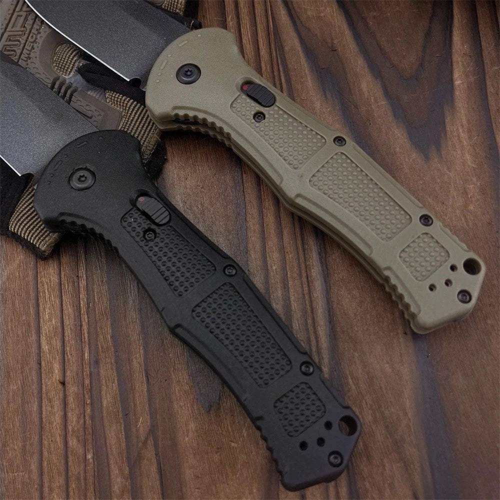 DIY Supplies Folding Pocket Knife D2 Blade Nylon Handle Camping Outdoor EDC