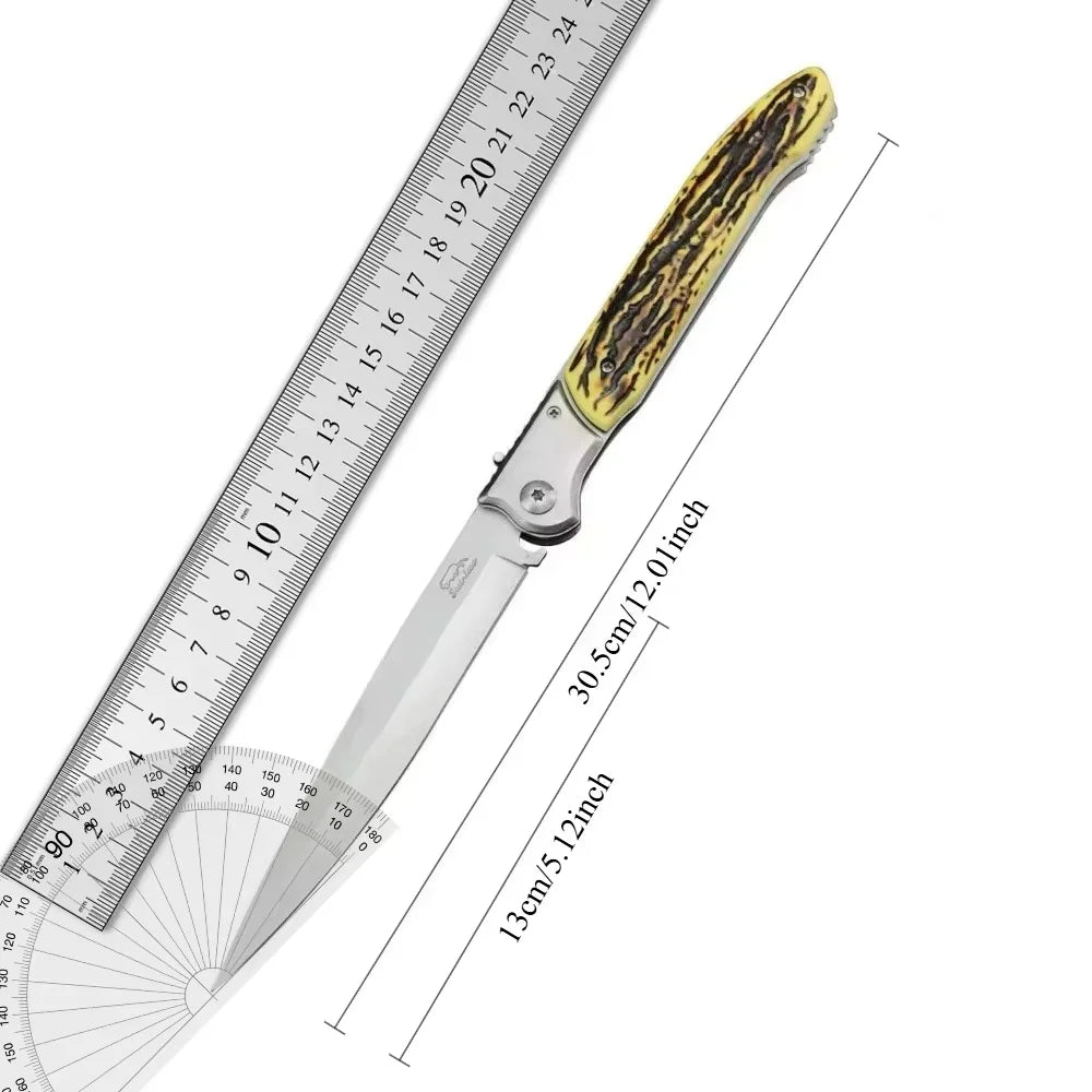 DIY Supplies Folding Pocket Knife With Stainless Steel Blade