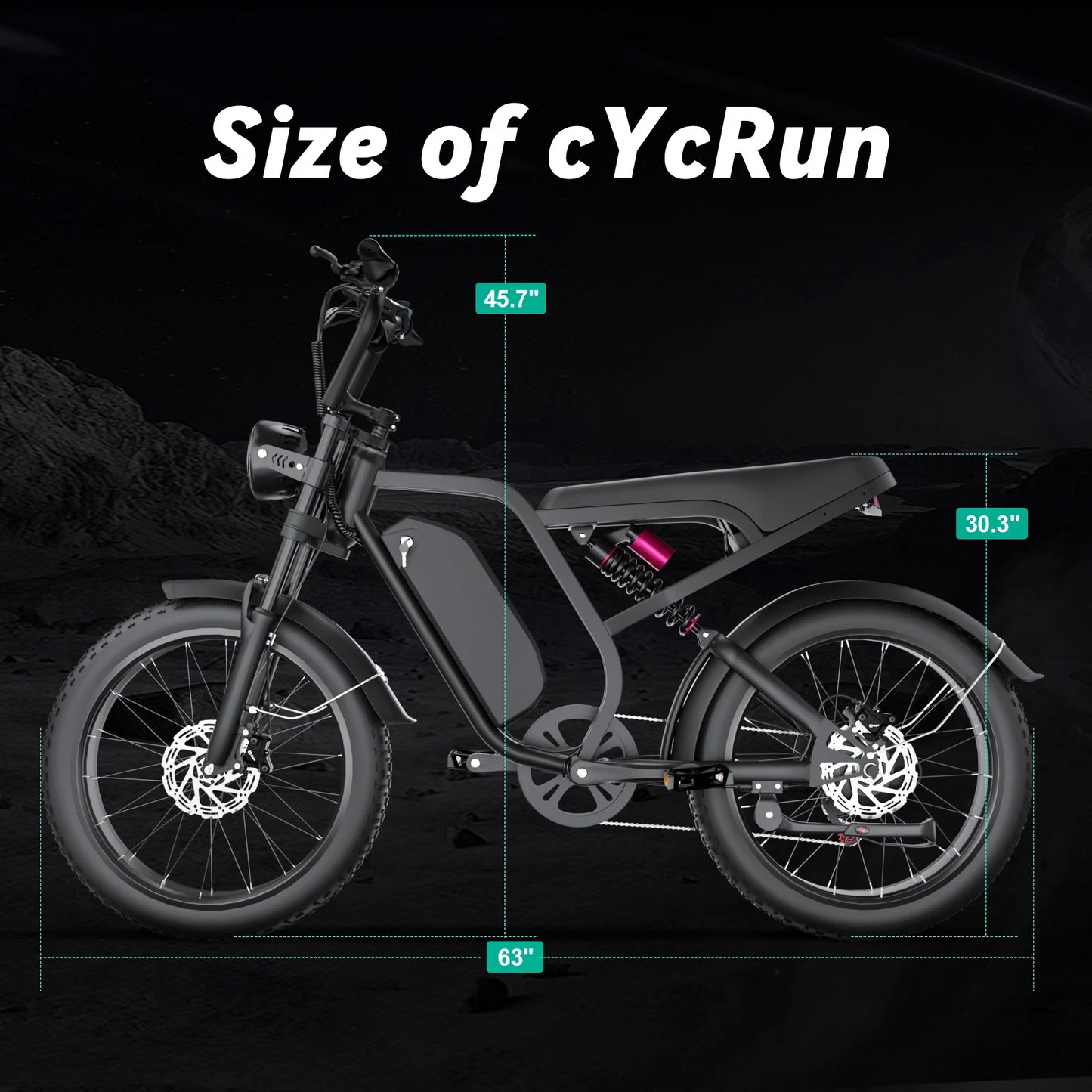 Moobelo B8 Winter-Ready E-Bike 1500W 52V 60-Mile Range