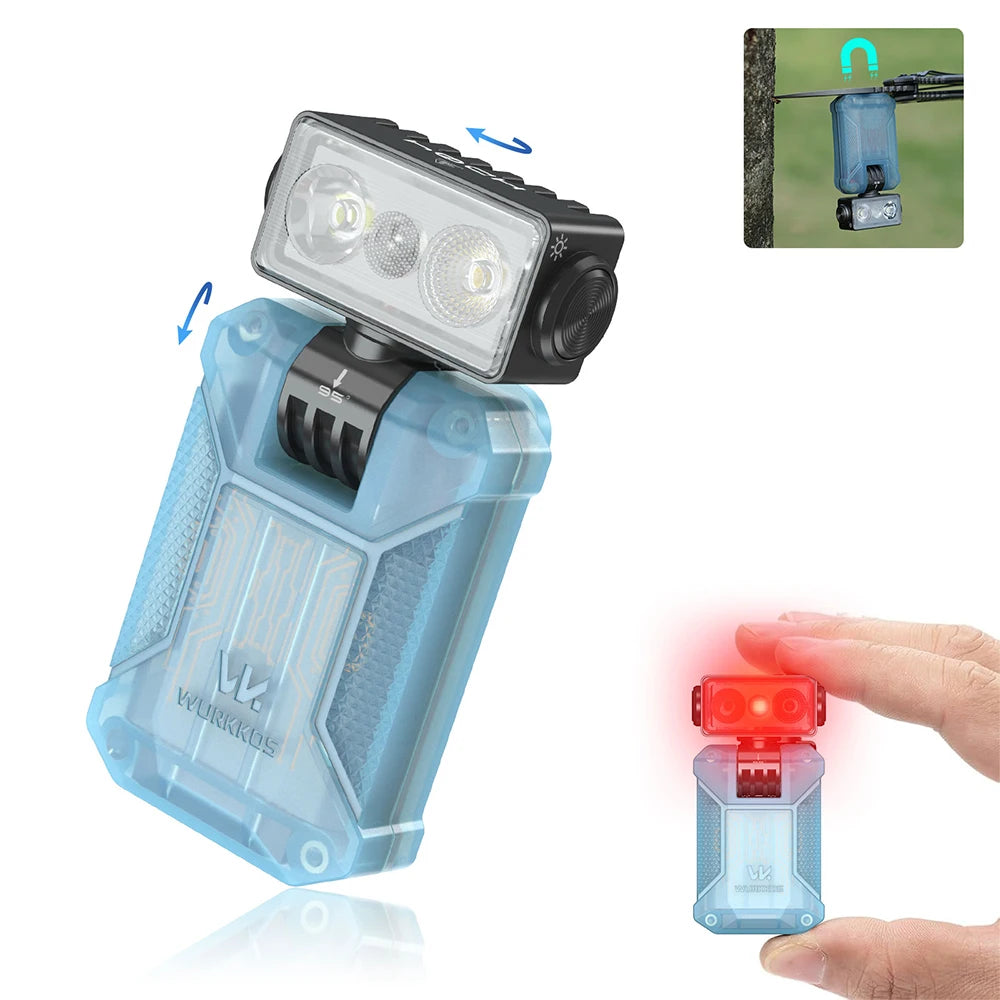 Wurkkos HD04 Mini RGB Flashlight 750 Lumens 180° Horizontal Rotation Fast Shipping from Overseas Warehouse