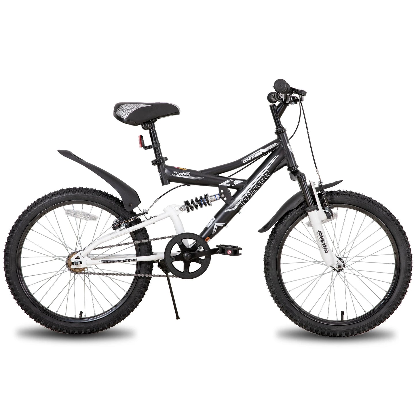 JOYSTAR Kids Mountain Bike Dual Suspension Ages Five To Thirteen