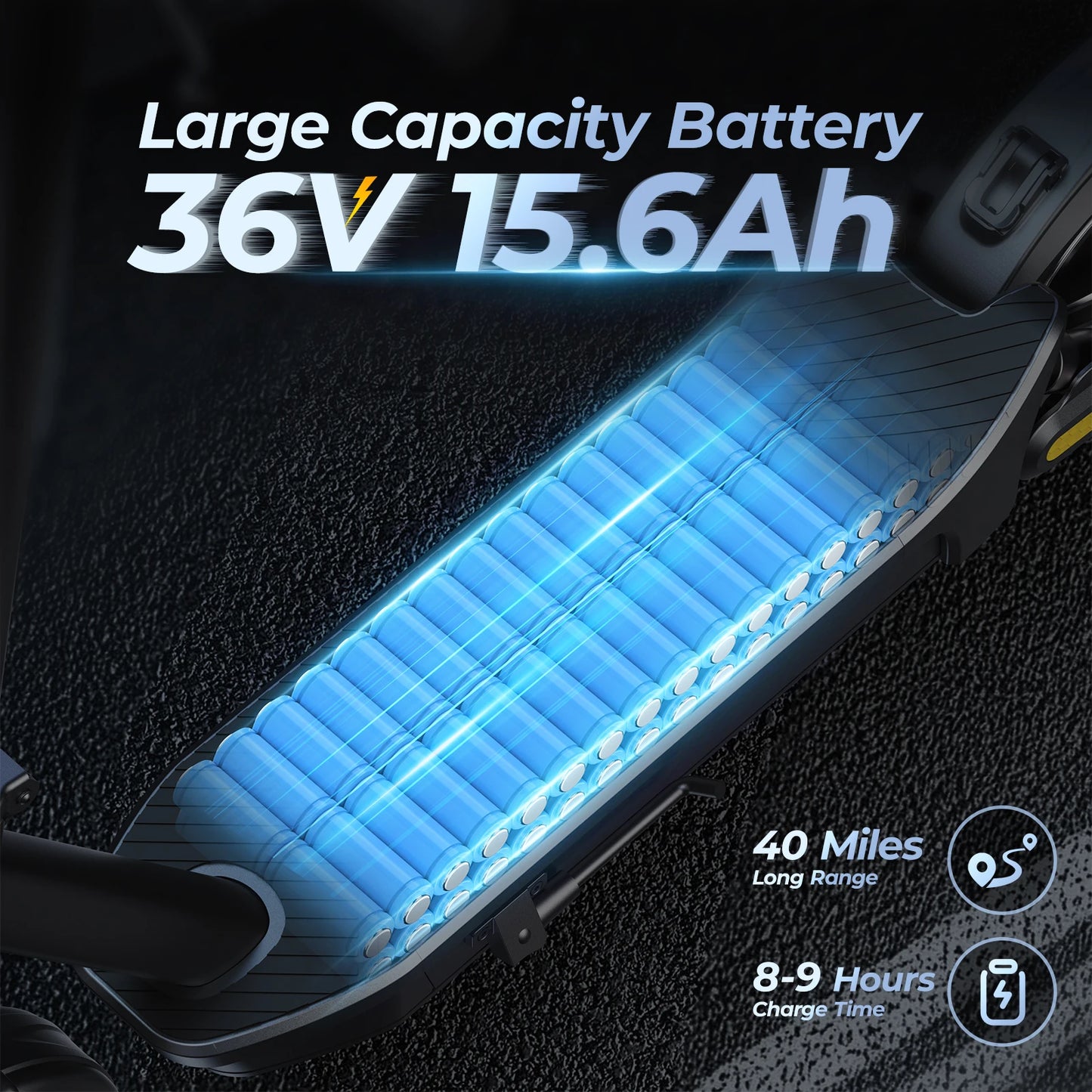 HeroPick Foldable 1000W Electric Scooter With App Control