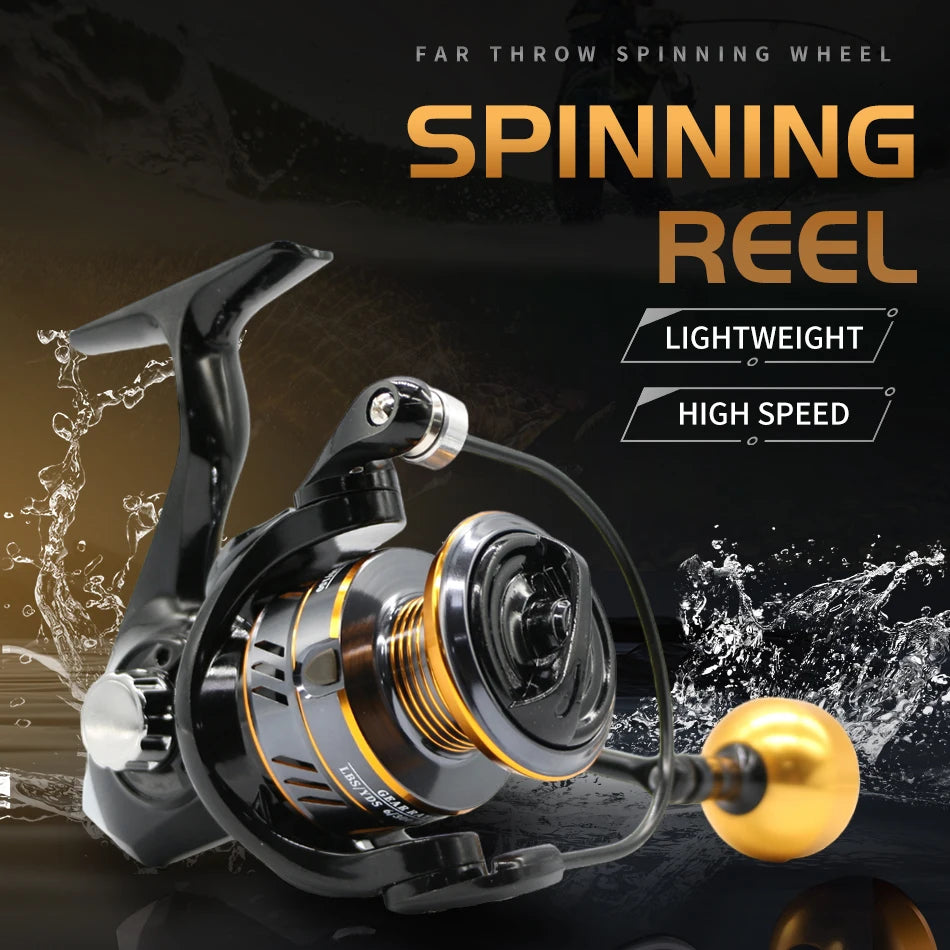 Rooblinos Spinning Fishing Reel Max Drag High Speed