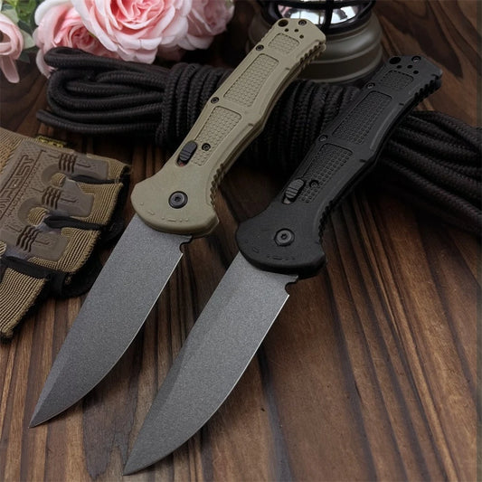 DIY Supplies Folding Pocket Knife D2 Blade Nylon Handle Camping Outdoor EDC