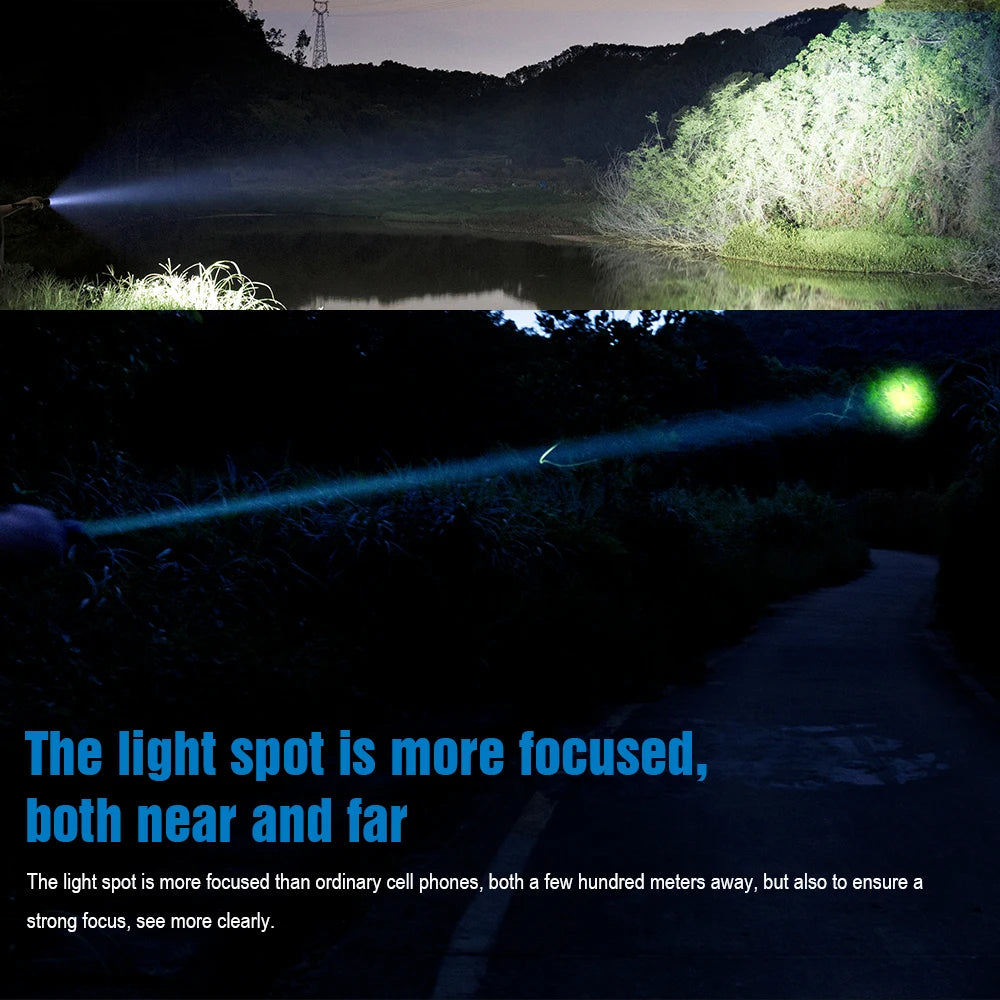 TrustFire T30R 1100M Tactical Flashlight With 460 Lumen