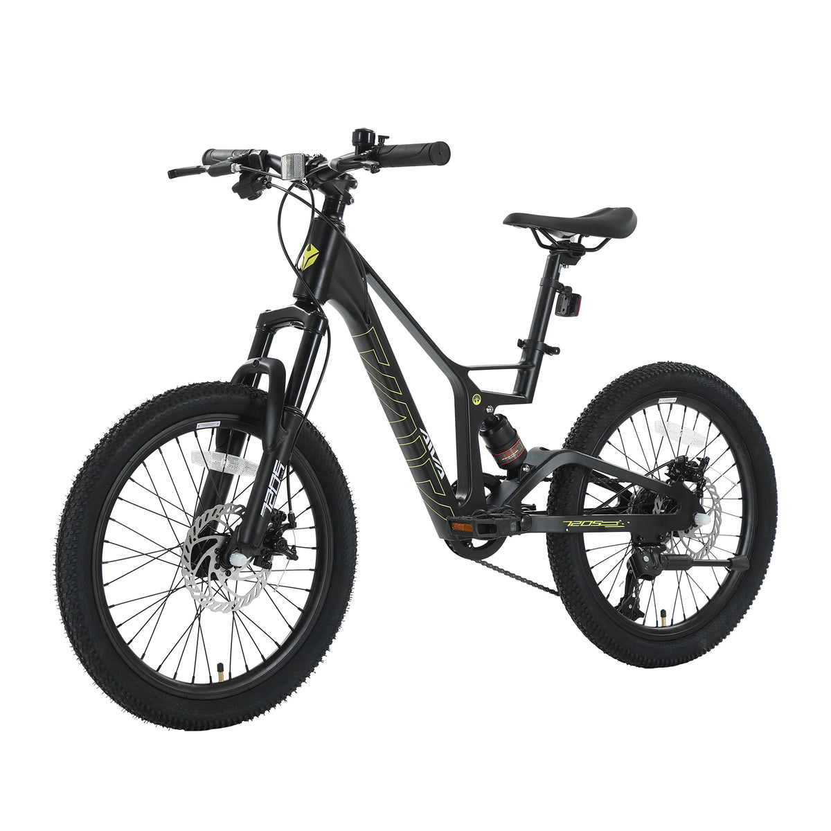 AIVA Knight Full Suspension City Bike With Seven Speed Gearing