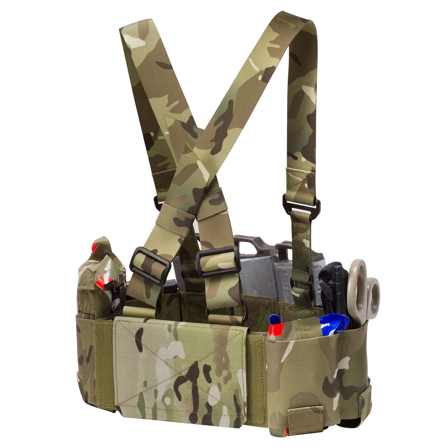 KRYDEX Tactical Ready Chest Rig Low Vis Concealed Carry Vest