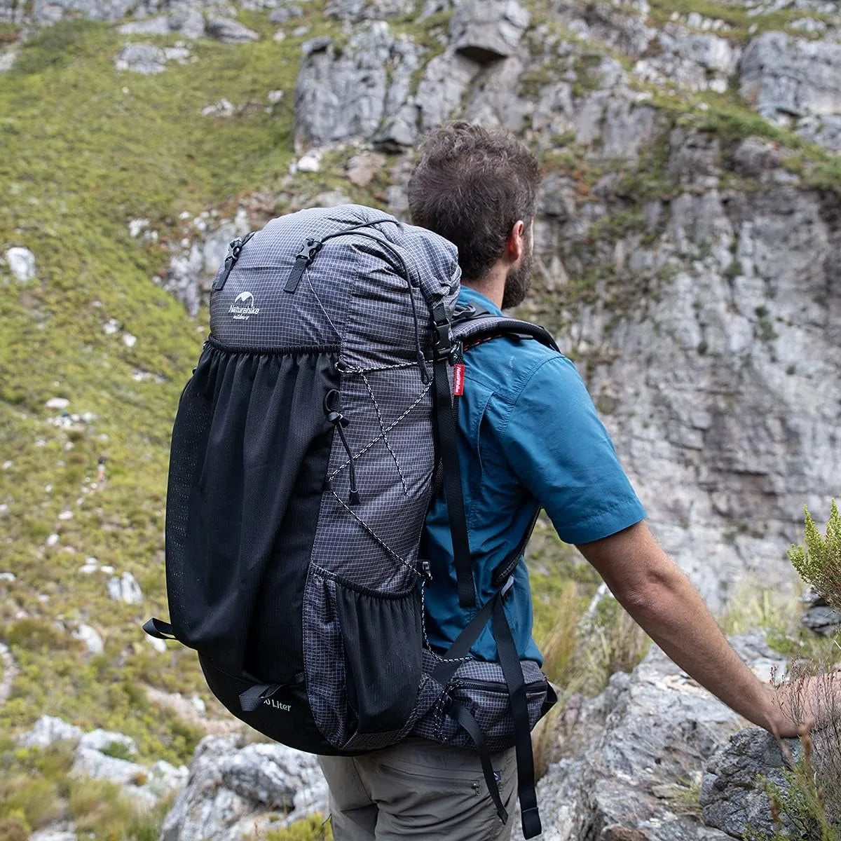 Naturehike Waterproof Mountain Backpack For Hiking Climbing And Travel