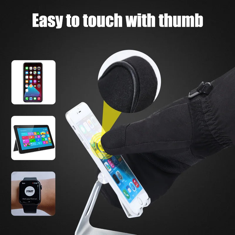 Savior Heat Rechargeable Heated Mittens for Men and Women