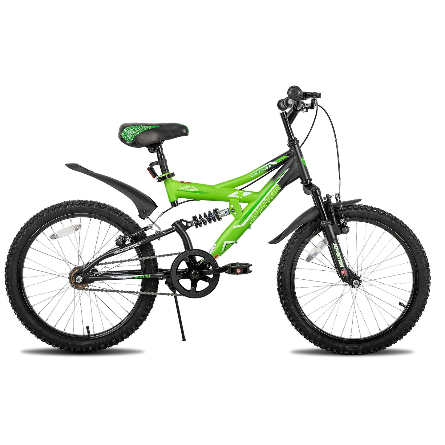 JOYSTAR Kids Mountain Bike Dual Suspension Ages Five To Thirteen