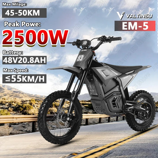 Valtinsu EM-5 2500W Peak Power 48V 20.8Ah Electric Bike