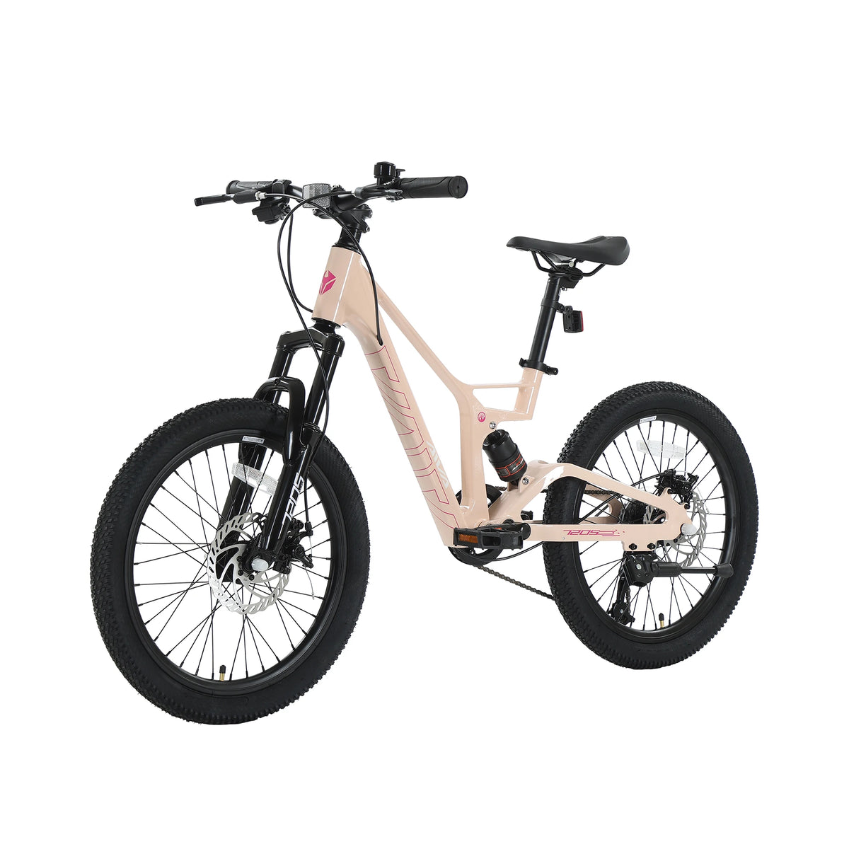 AIVA Knight Full Suspension City Bike With Seven Speed Gearing