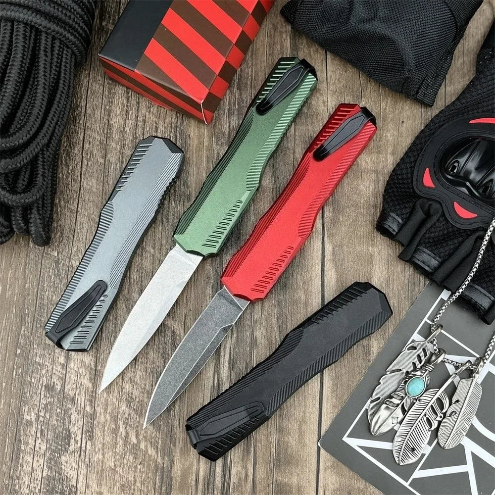 DIY Supplies T6 Aluminum Handle With D2 Blade Knife